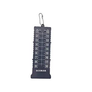 1 18 Plastic Golf Stroke Score Counter for 18 Holes Golf Scorer