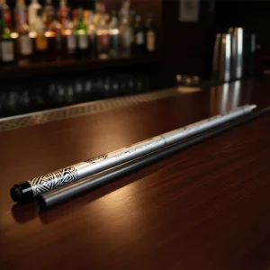 1/2 Pure Carbon Fiber Pool Cue 58″ 11.8mm 12.5mm Tip Pool Billiard Cue Stick