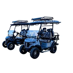 1-2 Seat Off-Road Electric Golf Cart for Golf Course Beach Grassland & Campground Sightseeing with 30-50Km/h Speed 50-70km Range