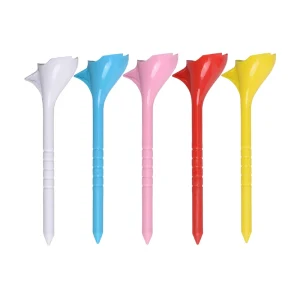 10 Degree Unbreakable 83MM Rhombic Plastic Golf Tees Premium Quality Tees for Golfers