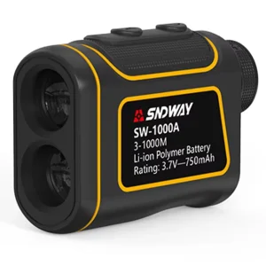 1000m Rechargeable Golf Laser Rangefinder 6x Focusing Hand Held Range Finder Flagpole Lock Hunting Industrial