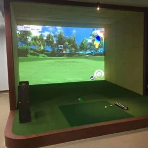 106*118 Inches Golf Simulator Low Noise Impact Projection Screen Silencer Screen