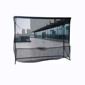 10x7ft Golf Swing Practice Hitting Net Heavy Steel Frame Indoor Outdoor Backyard Driving Chipping Training Putting Green Type