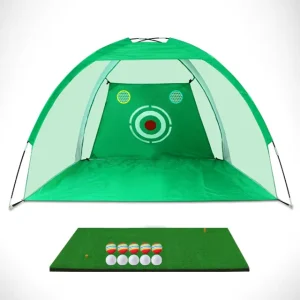 10x7ft Golf Training Aid Swing Trainer Floor Practice Net
