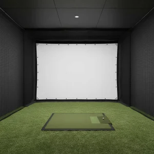 118inch*98inch Golf Simulator Impact Screen Ultra Clear Washable Golf Impact Screen for Indoor Golf Practice