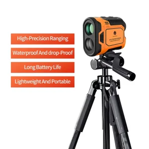 1200m Golf Laser Rangefinder with 0.1M Accuracy and IP65 Protection