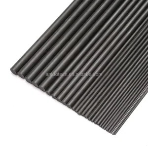 12K Carbon Fiber Kite Rod Telescopic Rod Stick Carbon Fiber Surf Rod Pool Stick Square Rod Solid Rod Fiber Carbon Flexible Rod