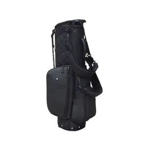 14-Hole PU Golf Stand Bag with Multi-Functional Double Shoulder Straps
