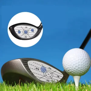 150PCS White Paper Golf Club Impact Tape Tag Durable Woods Iron Putter Stroke Recorder Swing Practice