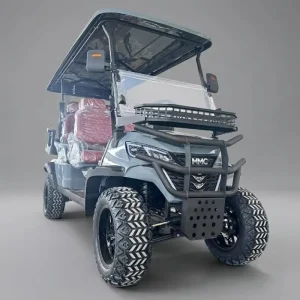 15KW Utility Off Road 4WD Electric Golf Cart 60V/72V Lithium Battery 6 Seater 30-50Km/h 70-90km Range