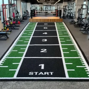 15mm High Density Curved Silk Artificial Grass Turf Waterproof Sports Eco Friendly Landscape Customized