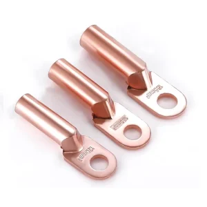 16 630mm2 Non Insulated Bare Red Copper Compression Cable Lug for High Voltage Circuit Connection