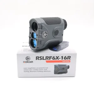 1600 Yards OLED Laser Rangefinder 6X Optical with 3-Year Warranty for Mini Golf & Hunting