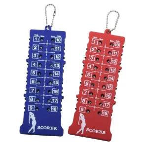 18 Hole Portable Golf Scorecard Holder