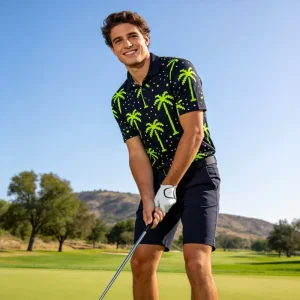 180GSM Lightweight Golf Polo Shirt Mens Breathable Soft Fabric Performance Polo Custom OEM Sports Apparel Supplier