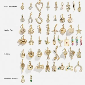18K Gold Plated Stainless Steel Small Punk Style Musical Note Shape Pendant for Bracelet Necklace DIY Accessories