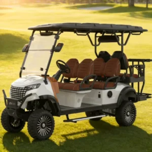 190mm Clearance Off Road Cart 6 Passenger Electric Golf Cart 48 Volt Club Car Style Golf Cart Road Legal Electric Golf Cart