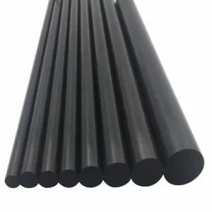 1M Carbon Fiber Rod Blank Stick Square Surf Telescopic Rod Butt Pultruded Flexible Fiber Carbon Fiber Solid Picking Rod Shaft