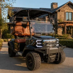 2 Seater Chinese Electric Golf Cart 5kW Lithium Battery 72V Customizable Comfortable with Dot Coc Eec Certificate