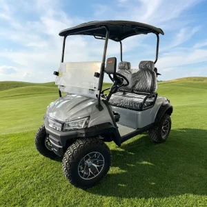 2 Seater Electric Golf Cart for Leisure Venue Commuting Multi Scene Suitable Vehicle