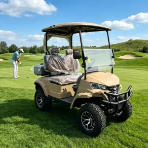 2 Seater Lithium Powered Electric Golf Cart Club Car for Golf Course and Neighborhood Transport