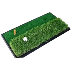 2 in 1 30*60Cm Golf Hitting Mat Indoor Practice with Swing and Chipping Training Aids for Golfers