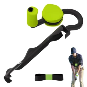 2 in 1 Golf Swing Trainer Training Aid for Golf Practice Correct Wrist Grip Improve Clubface Accuracy