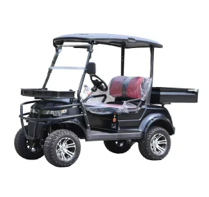 2 seater Golf Cart Off road Golf Cart Cargo Box Tipper Lithium ion Battery Electric Golf Cart