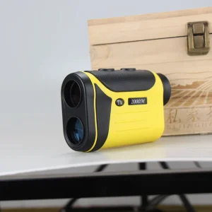 2000M Long Range Laser Distance Meter Handheld Rangefinder with Slope Data Storage for Industrial Surveying Hunting