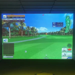 22.31*10.17ft Golf Simulator Screen 680*310cm 16:9 HD Impact Screen