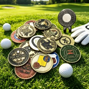 24 mm Magnetic Plastic Golf Ball Marker do diy With Angle Watch Golf Divot Tool Blank for Engraving Line
