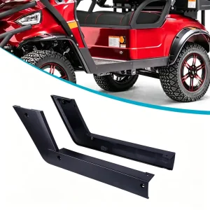 2Pcs Golf Cart Front Rocker Panel Side Skirt Set