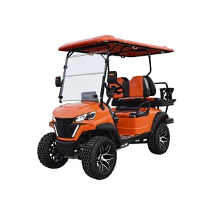 3 4 Seat Electric Golf Cart for Scenic Area Course Tours Shuttle Sightseeing Export Ready 30km Range 30km/h Speed