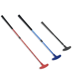 3 Colors High Quality Double Side Mini Rubber Head Golf Putter Adjustable Golf Clubs for Adults Junior