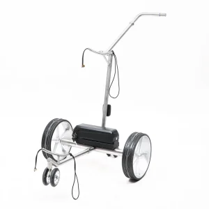 3 Wheel Foldable Lithium Battery Golf Trolley Push Cart with Automatic Remote Control Follow for UK & Europe