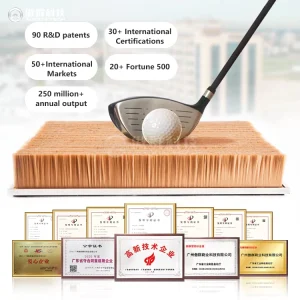 3 in 1 30x60cm Golf Practice Mat Brush for Putting Chipping and Swing Indoor and Outdoor Golf Swing Training Aid