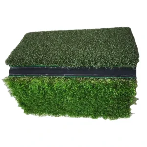 3 in 1 Tri Turf Golf Hitting Driving Practice Swing Portable Foldable Chipping Putting Green Training Aids Mat