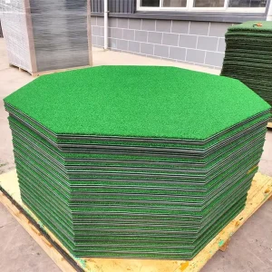 35mm 3D Layer PA Nylon Golf Practice Hitting Swing Mat 1500x1500mm Driving Range Training