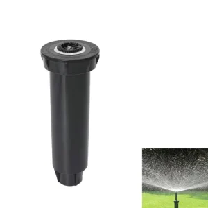 360 Gear Drive Plastic Impact Sprinkler Model 051 for Garden Lawn Irrigation 1/2″ Pop-up High Efficiency