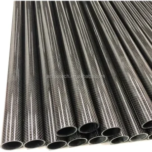 3K Carbon Fiber Pole Carbon Fiber Tube Telescopic Pole Pipe 3K Carbon Fiber Square Tube Connector Ski Pole Window Cleaning Pole