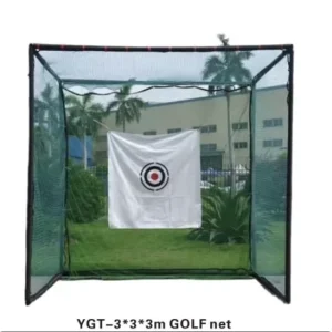 3M Indoor Outdoor Heavy Impact Golf Cage Net Training Set Sports Barrier Golf Hitting Net Golf Practice Equipment