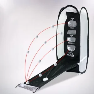 4 Distinct Target Heights Challenge Golf Net Automatic Ball Return Golf Chipping Practice Net for Precision and Accuracy Home