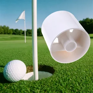 4 Inch ABS Golf Putting Green Hole Cup Custom Logo Training Aid for Indoor Outdoor Practice