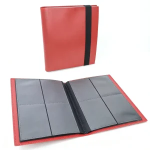 4 Pocket Card Binder 20 Pages for Double Sided Pages for MTG TCG Sports Cards or Game Card Holder