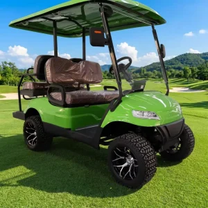 4 Seat Electric Golf Cart 3.5 5 7.5kW Motor Lithium Battery for Golf Courses Hotels Resorts Community Parks