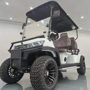 4 Seater Electric Golf Cart 5KW Street Legal CE/DOT Certified 70-90km Range Lifted Suspension Environmental Friendly Carbon