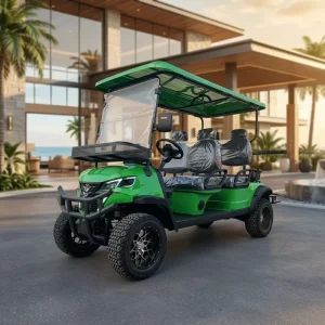 4 Seater Electric Golf Cart 60V 35km/h AC Motor Lithium Battery 80-100km Range Golf Cart 14 Inch Off Road Tires 20-25 Grade CE
