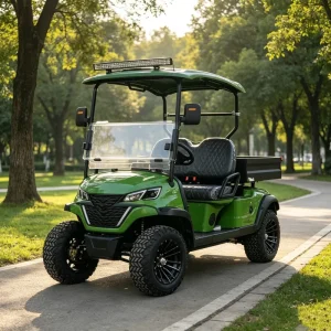 4 Seater Electric Golf Cart 72V Lithium DOT Certified with Turn Signals and Headlights