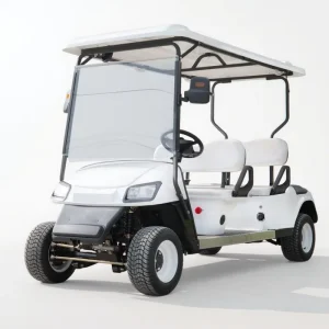 4-Seater Electric Golf Cart Foldable with Large Screen Aluminum Wheels 70-90km Range for Sale