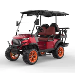 4 Seater Electric Golf Cart High Performance Battery Powered Golf Buggy with Custom Color Waterproof Design
